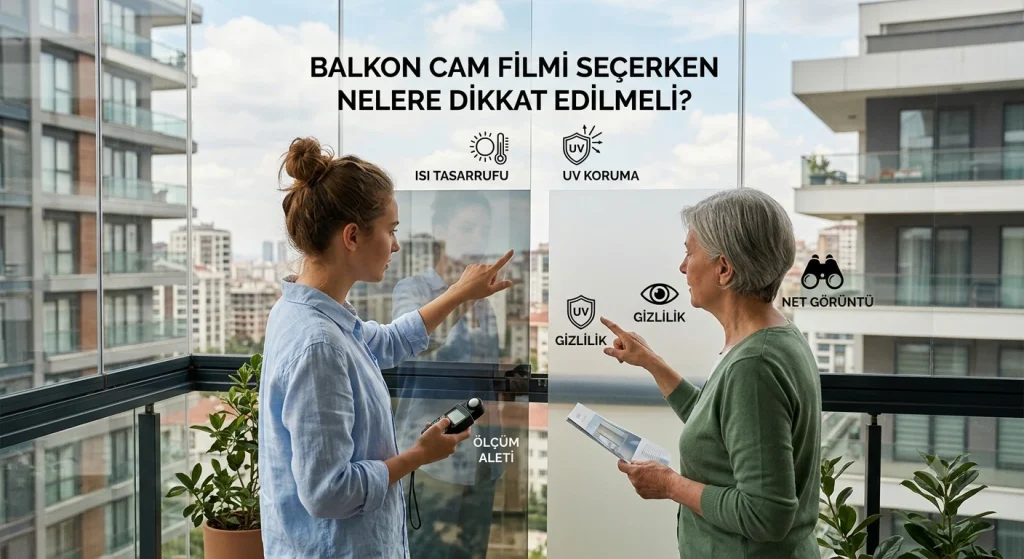 Balkon Cam Filmi Seçerken Nelere Dikkat Edilmeli?